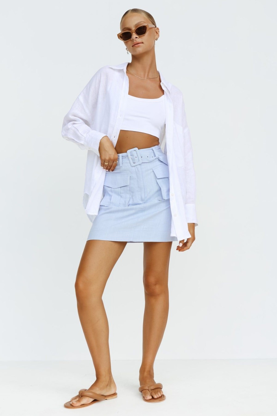 Clothing Runway Scout | Genny Skirt (Blue)