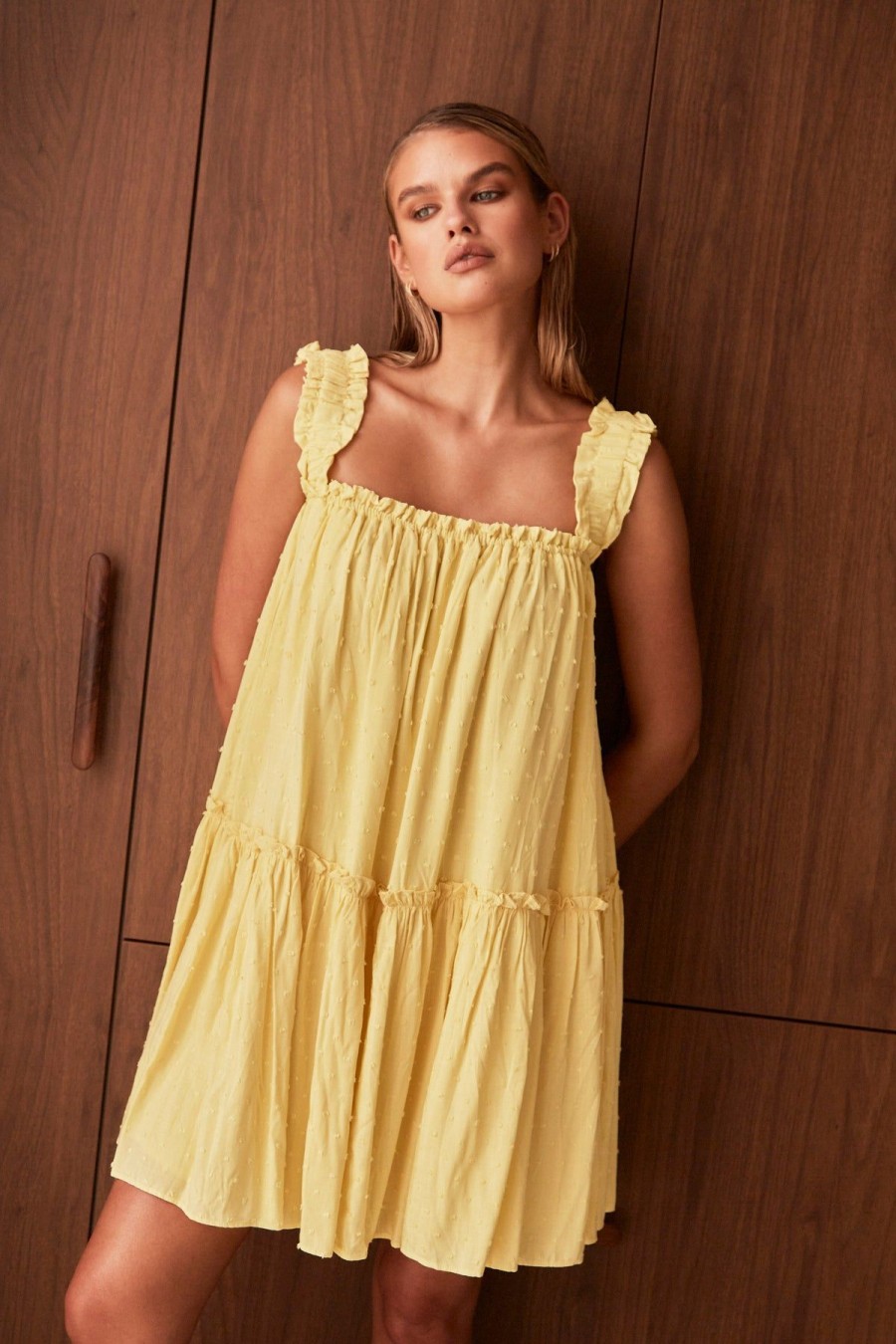 Dresses Runway Scout | Sunny Mini Dress (Yellow)