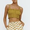 Clothing Runway Scout | Nora Crop Top (Khaki)