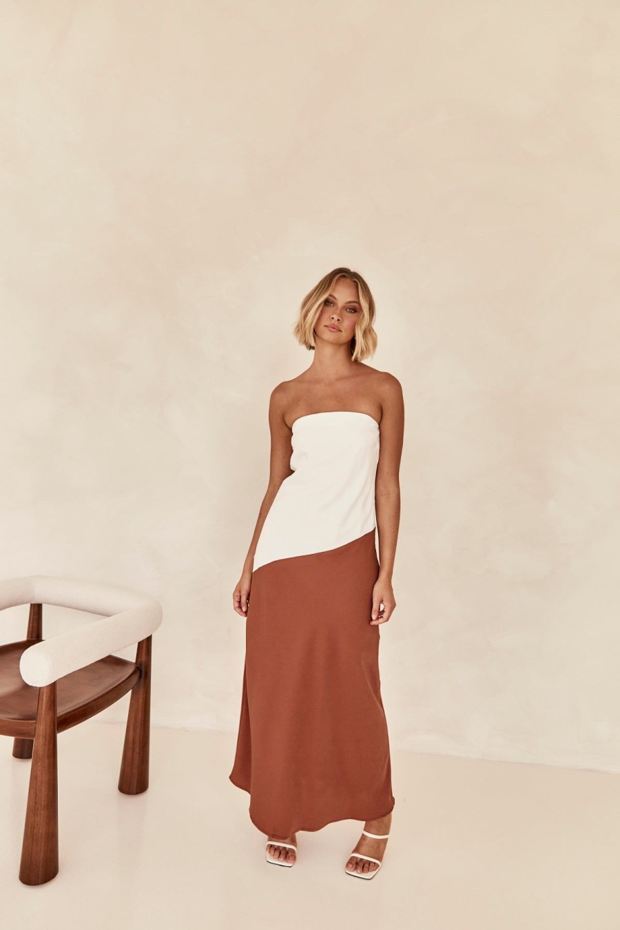 Dresses Runway Scout | Joanna Maxi Dress (Chocolate)