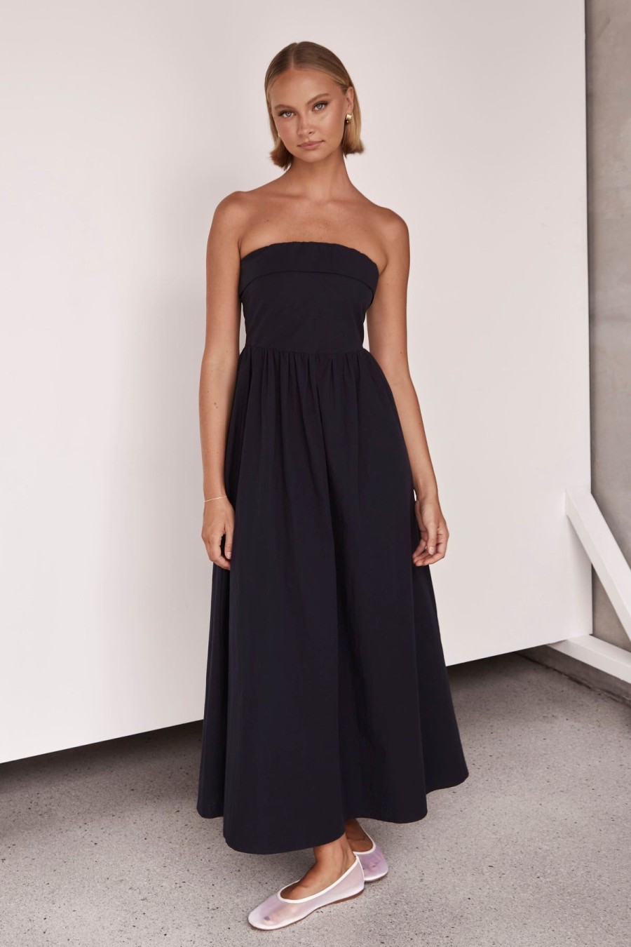 Dresses Runway Scout | Tulare Maxi Dress (Navy)