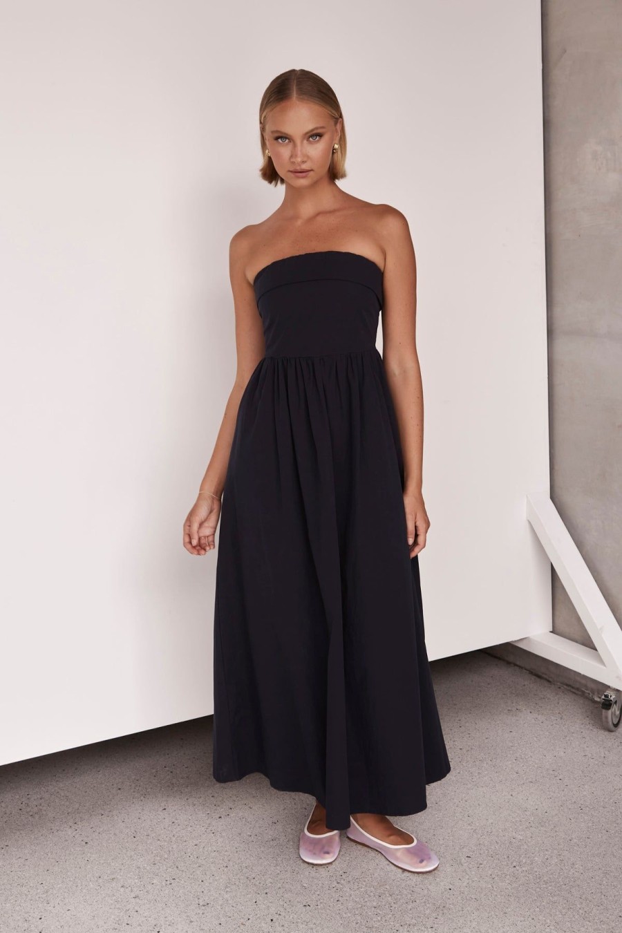 Dresses Runway Scout | Tulare Maxi Dress (Navy)