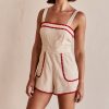 Clothing Runway Scout | Kylan Playsuit (Beige)