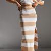 Clothing Runway Scout | Elana Knit Skirt (Beige)