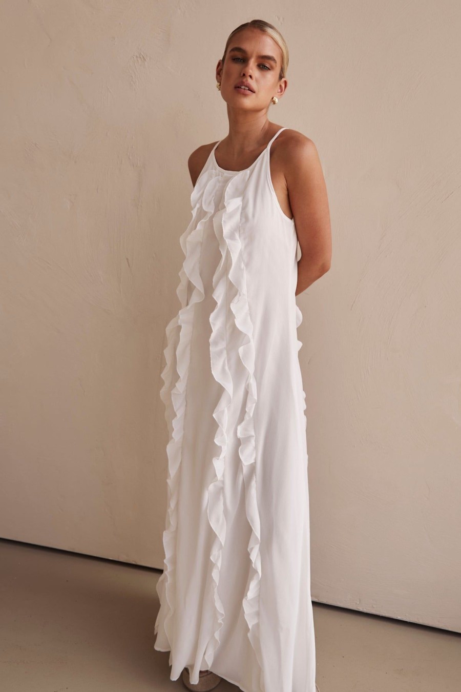 Dresses Runway Scout | Zarli Maxi Dress (White)