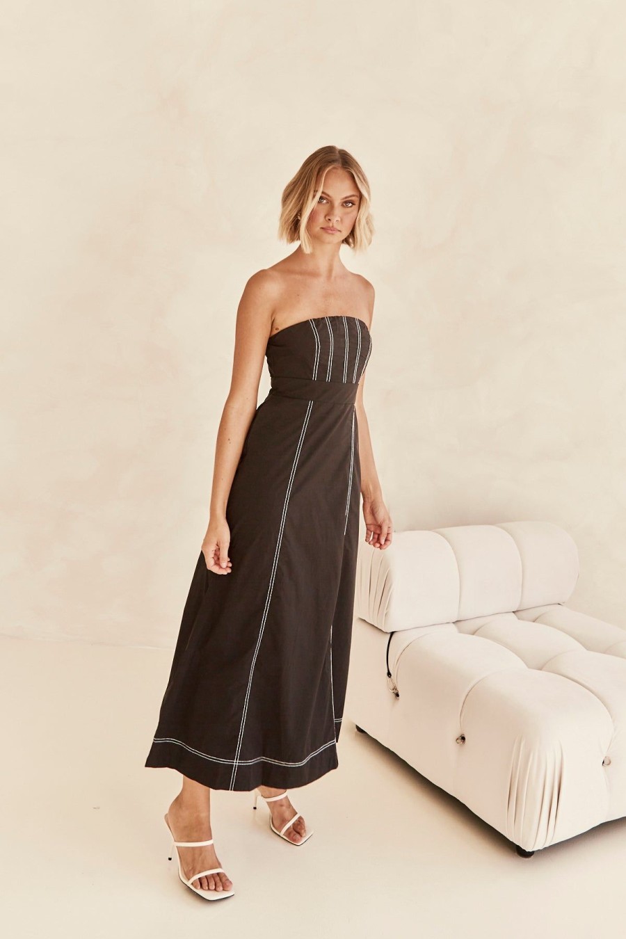 Dresses Runway Scout | Louise Maxi Dress (Black)