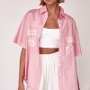 Maternity Runway Scout | Sophia Shirt (Pink)