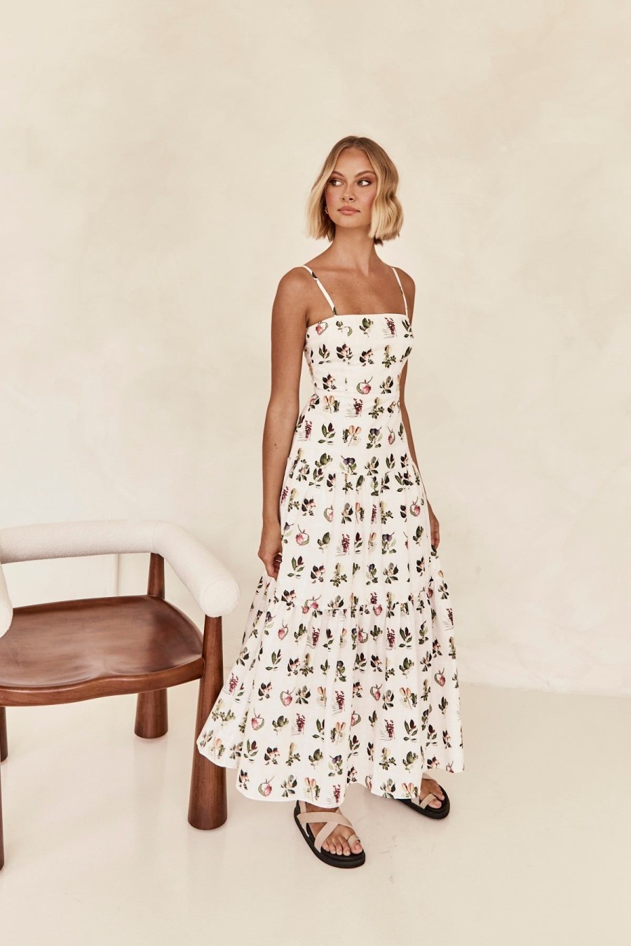 Dresses Runway Scout | Vena Maxi Dress (White)