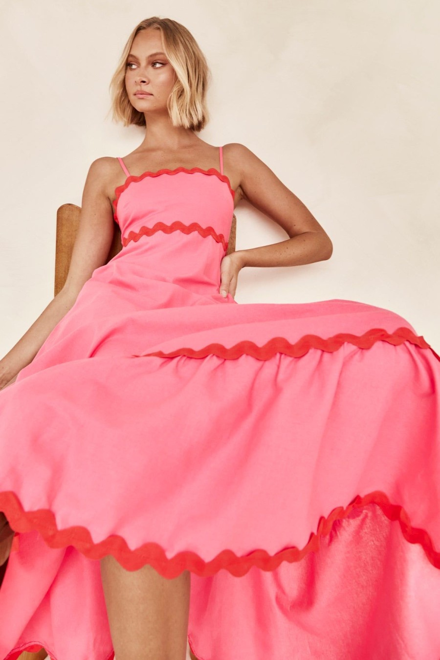 Dresses Runway Scout | Zahara Maxi Dress (Pink)