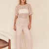 Maternity Runway Scout | Celia Knit Pant (Beige)