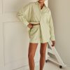 Maternity Runway Scout | Cruz Shorts (Sage)