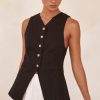 Clothing Runway Scout | Madden Vest (Black)