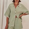 Maternity Runway Scout | Dakota Shirt (Green)