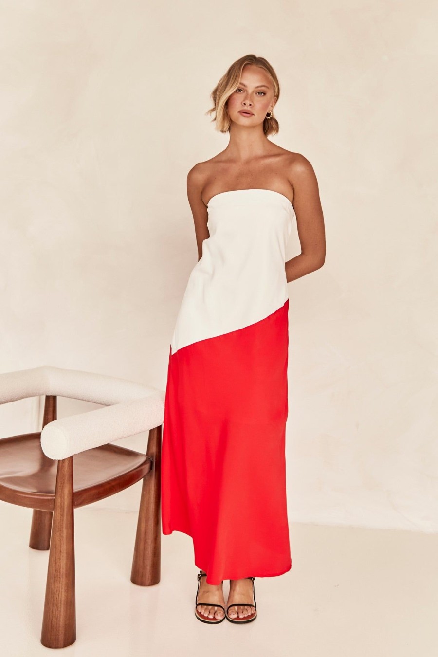 Dresses Runway Scout | Joanna Maxi Dress (Red)