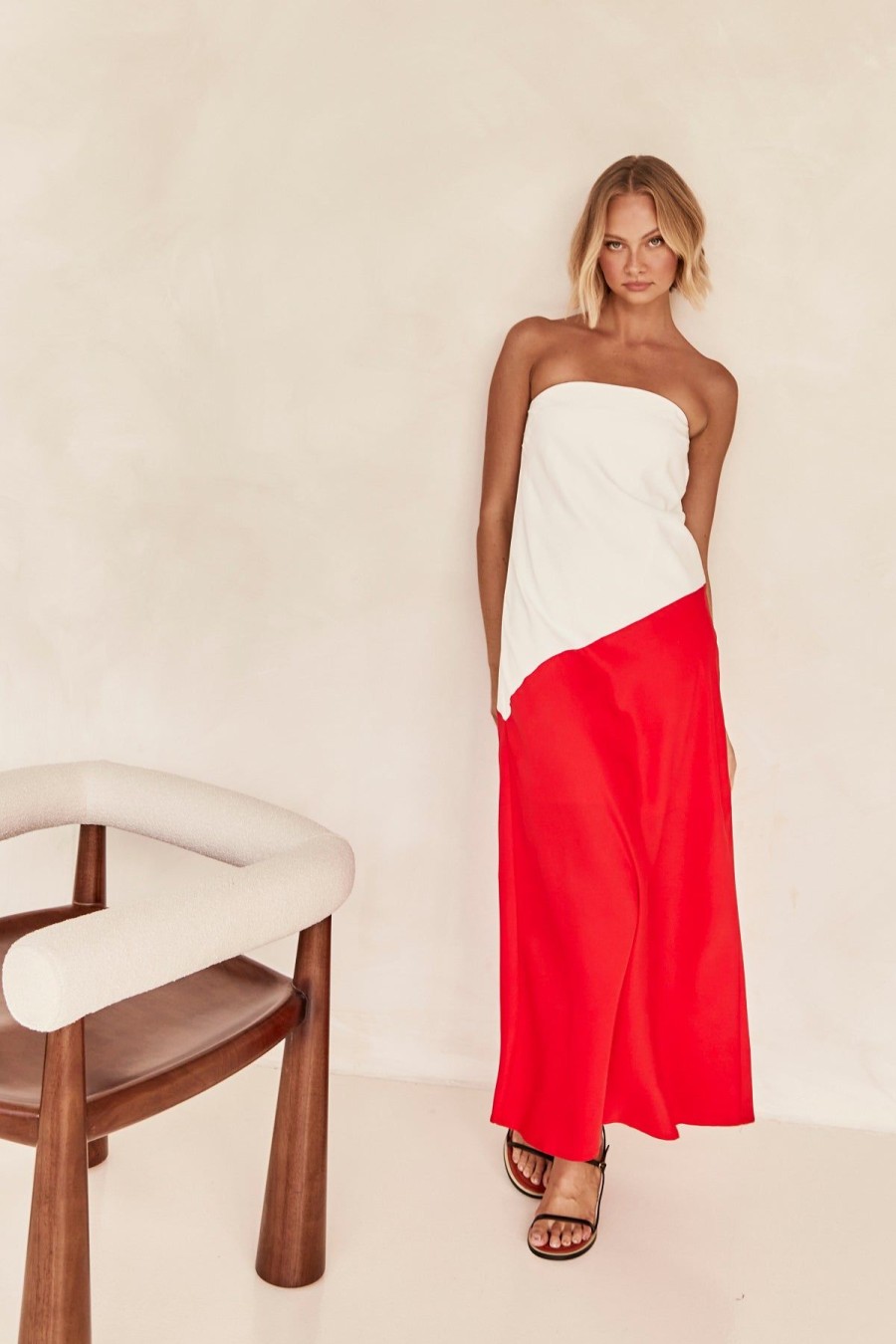 Dresses Runway Scout | Joanna Maxi Dress (Red)