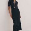 Dresses Runway Scout | Stephie Knit Midi Dress (Black)