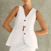 Clothing Runway Scout | Ahri Vest (White)