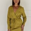 Dresses Runway Scout | Calista Mini Dress (Olive)