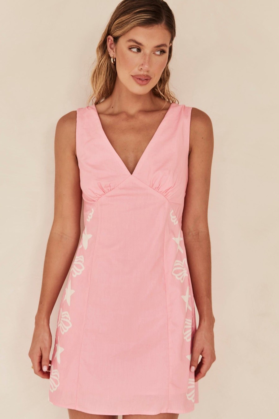 Dresses Runway Scout | Gabrielle Mini Dress (Pink)