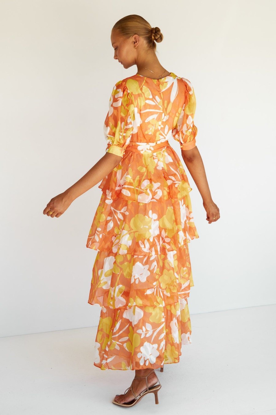 Dresses Runway Scout | Fletcher Midi Dress (Sunset)