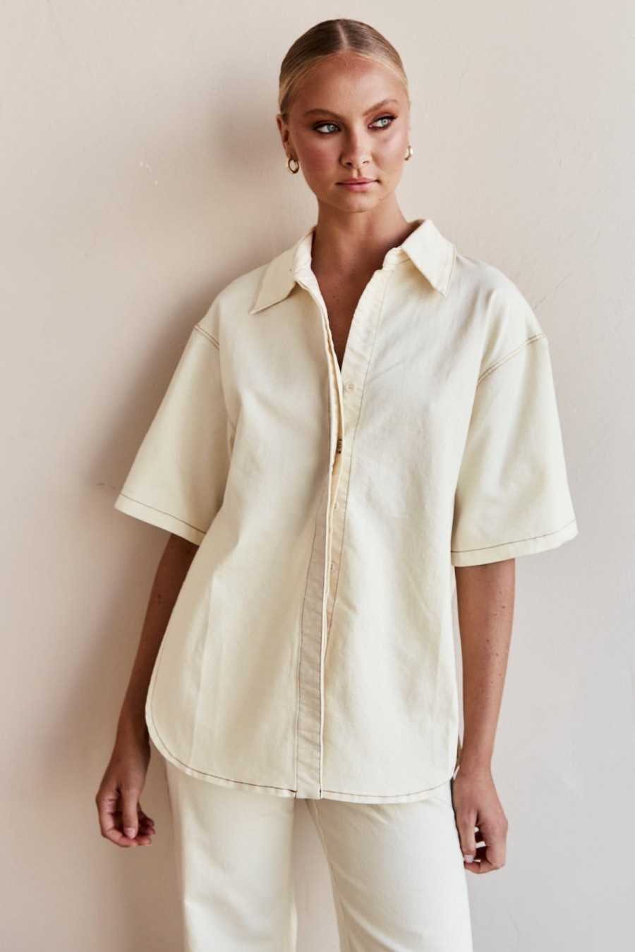 Clothing Runway Scout | Zimi Shirt (Cream)