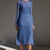 Dresses Runway Scout | Rio Knit Midi Dress (Dark Blue)