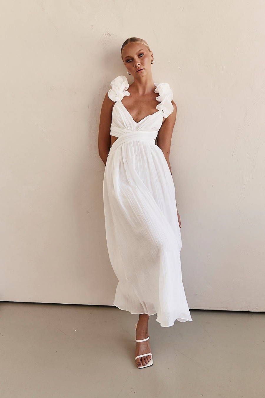 Dresses Runway Scout | Luana Maxi Dress (White)