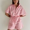 Maternity Runway Scout | Nelle Playsuit (Pink)