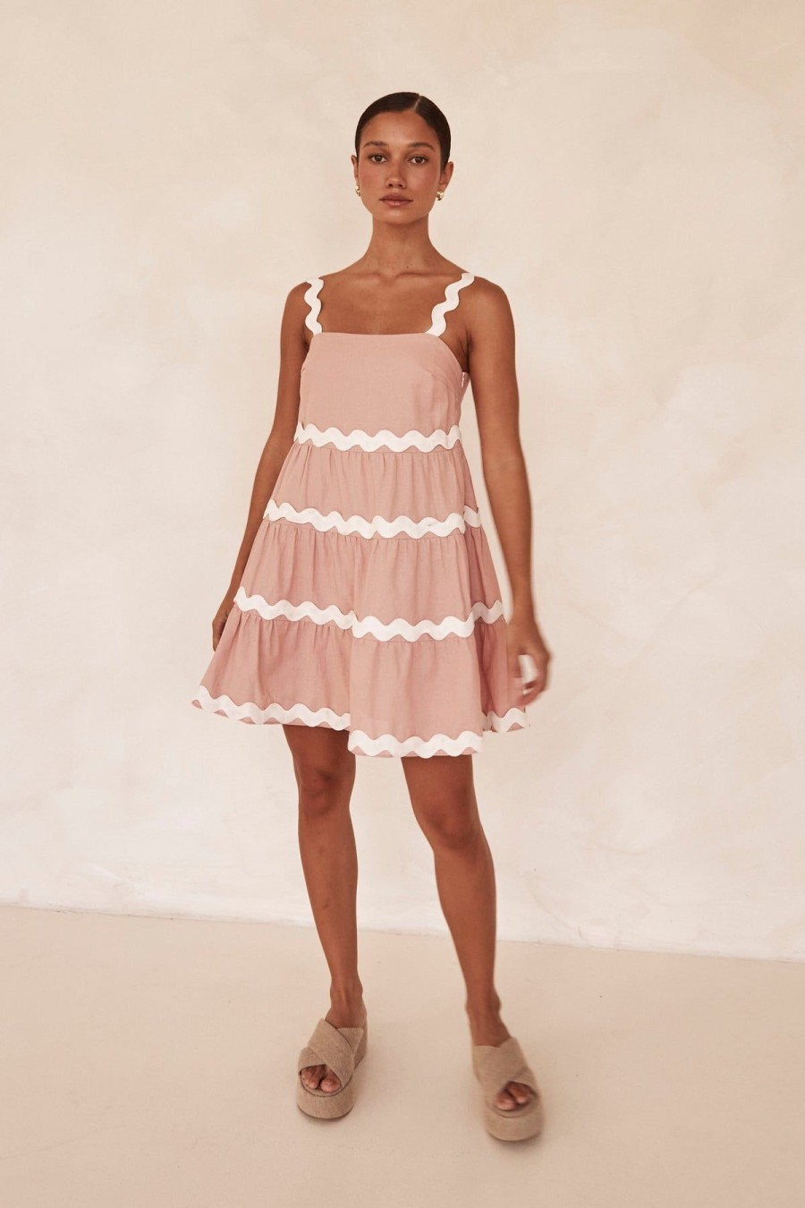 Dresses Runway Scout | Reya Mini Dress (Blush)