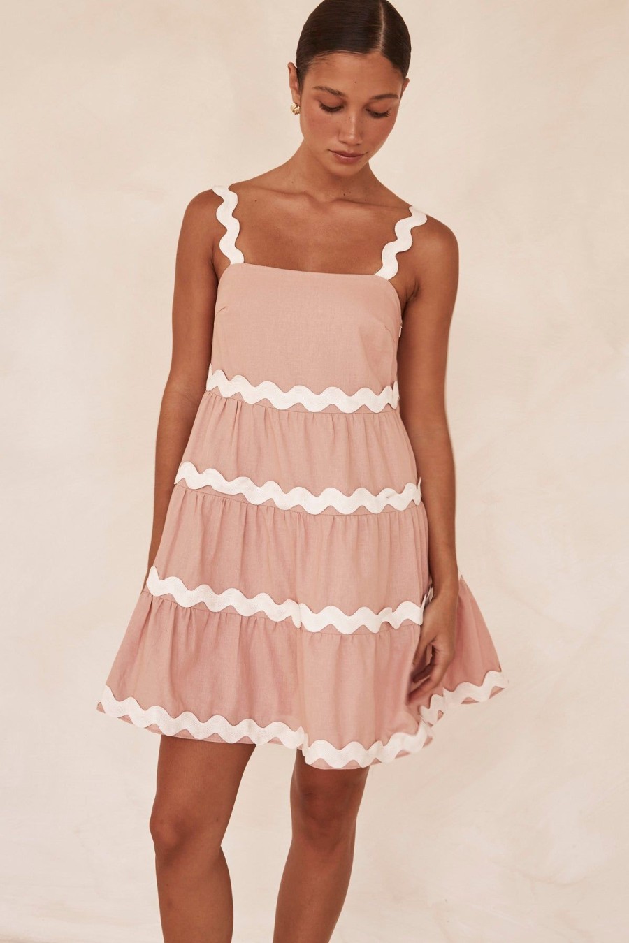 Dresses Runway Scout | Reya Mini Dress (Blush)