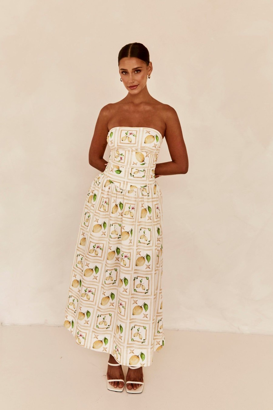 Dresses Runway Scout | Leanna Maxi Dress (Yellow)