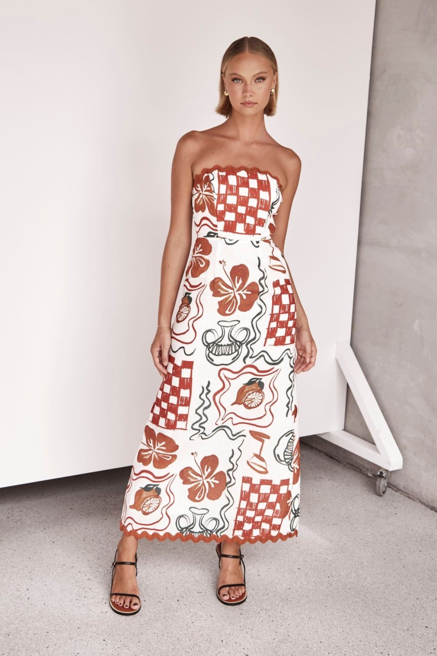 Dresses Runway Scout | Emilia Maxi Dress (Orange)